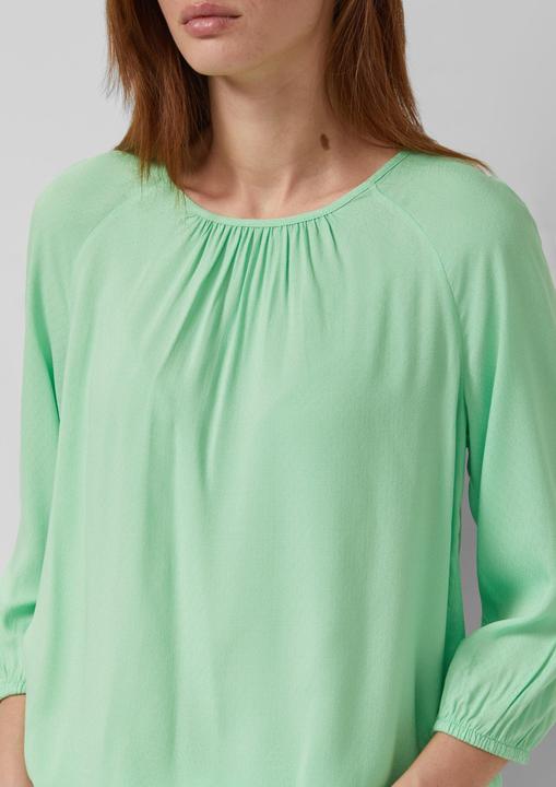 Immagine prodotto s.Oliver Bluse Strukturierte Viskose-Bluse mit Raff-Details (40)