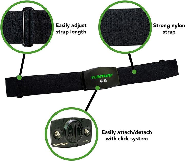 Actual product image Tunturi Digitaler Herzfrequenz Brustgurt
