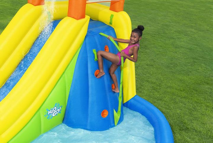 Produktbild Bestway Inflatable Water Park Pool 435x286x267cm + 5 Years Garden 53478