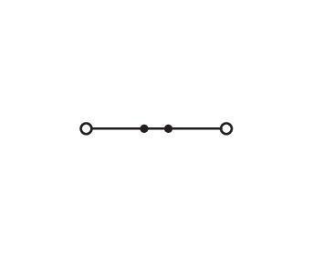 Produktbild Wago 2-conductor through terminal block grey