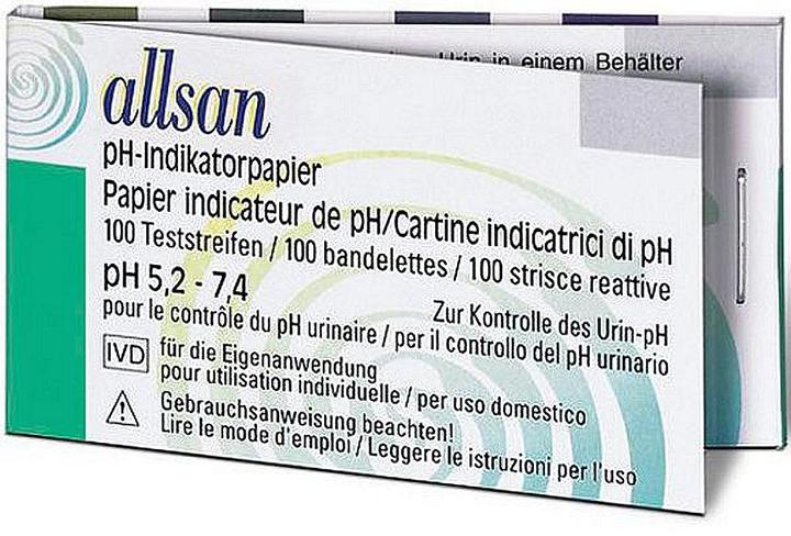 Produktbild Allsan Indikatorpapier (100 x)