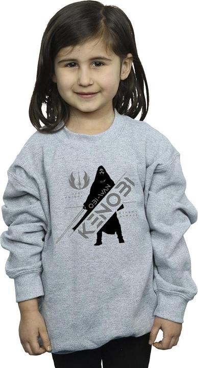 Produktbild Star Wars ObiWan Kenobi Jedi Knight Sweatshirt Mädchen (140, 146)