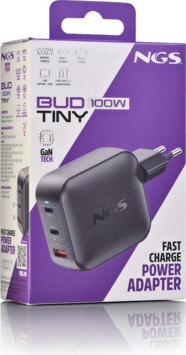 Produktbild NGS NGS-ACCESORIOS-0289 (100 W, 3 Ports)