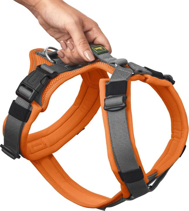 Image du produit Hunter Geschirr Maldon UP L orange/grau (L, Chien, Général)