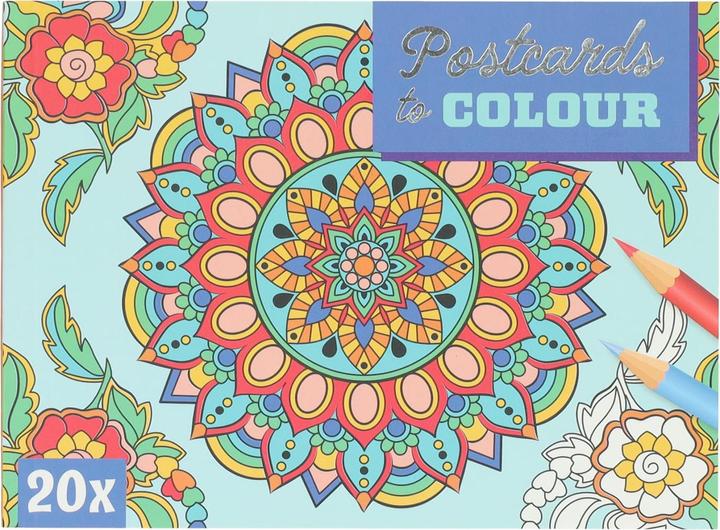 Actual product image Wins Holland Postcards to colour in animals (20 pcs.)