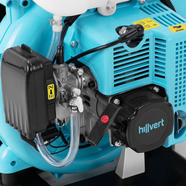 Produktbild Hillvert Laubbläser Laubsauger Benzin Laubgebläse Laubpuster 2130 W rückentragbar (Laubsauger)