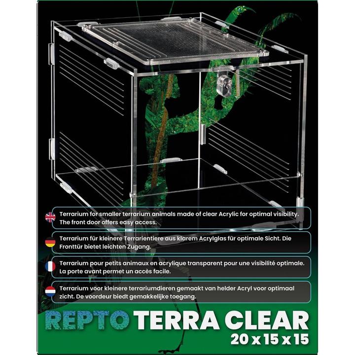 Actual product image Repto Plant Terrarium Plexi, 20 x 15 x 15 cm