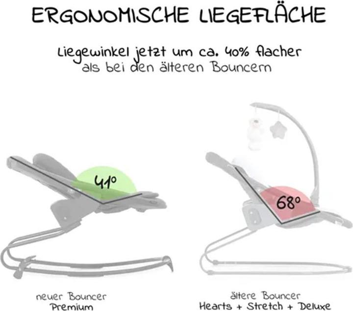 Actual product image Hauck Highchairs Alpha Plus Natural 4-piece Newborn Set - Highchair + 2in1 (Stair high chair)