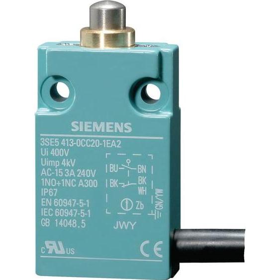 Thumbnail - Siemens, Systemstromversorgung, Endschalter,Metall,30mm,w/runder Taster