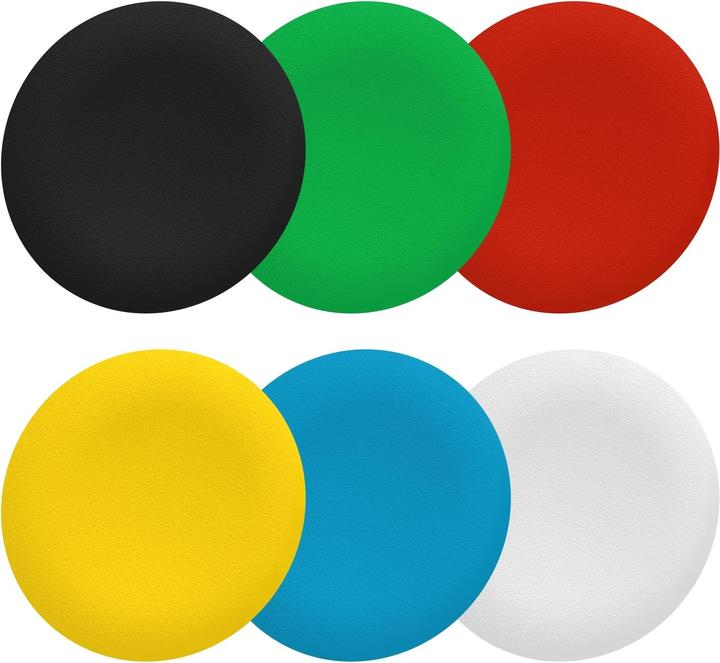 Produktbild Schneider Electric 6 colors plain cap for flush PUSHBUTTON