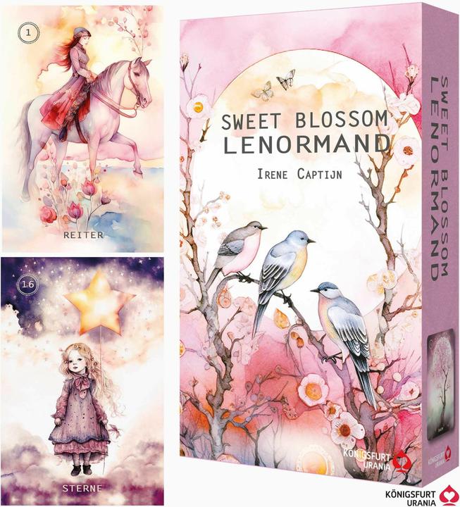 Actual product image Sweet Blossom Lenormand (Lenormandkarten auf Deutsch) (German, Irene Captijn, 2024)