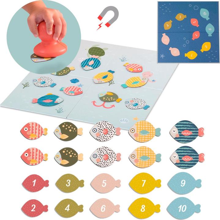 Taf Toys Jeu magnétique Poisson