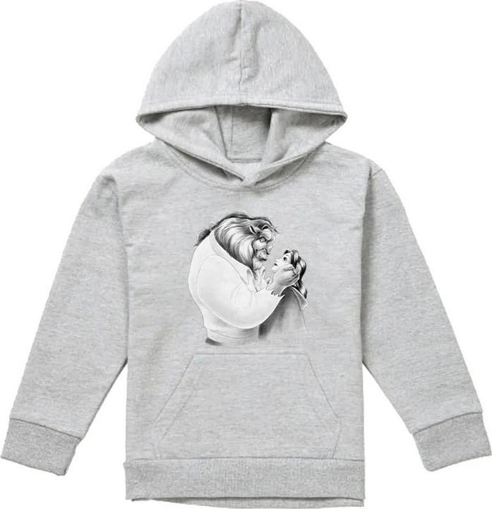 Produktbild Beauty And The Beast Kapuzenpullover meliert (128)