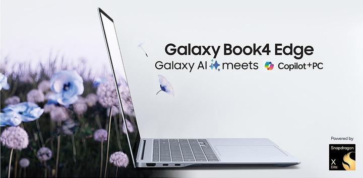 Image du produit Samsung Galaxy Book4 Edge (16", 512 Go, 16 Go, DE, Snapdragon X Elite X1E-80-100)