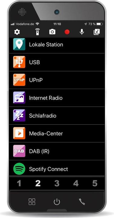 Actual product image Albrecht DR 490 (Web radio, DAB+, Wi-Fi)