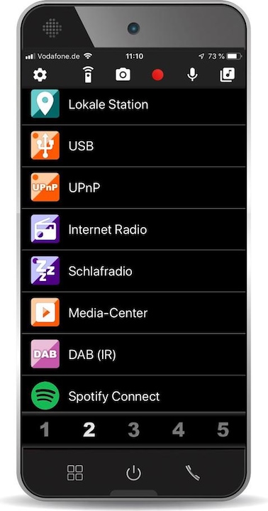 Actual product image Albrecht DR 490 (Web radio, DAB+, Wi-Fi)