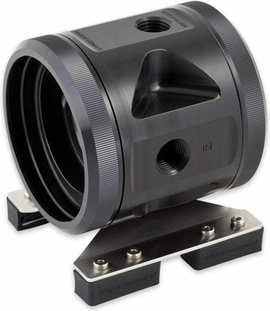 Actual product image Aqua Computer Aquacomputer ULTITOP DUAL D5 pump adapter for two D5 pumps, G1/4