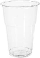 Immagine prodotto Bioware Bicchiere di plastica 40 cl H133 mm Ø95 mm Bionedbrydelig PLA Clear,16 pk x 50 stk/krt (50 x)