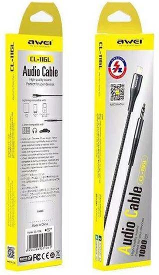 Produktbild Awei CL-116L (1 m, AUX Kabel)