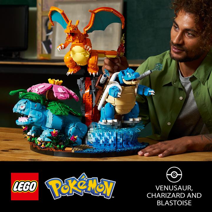 Actual product image LEGO Bisaflor, Glurak and Turtok (72153, LEGO Pokémon)