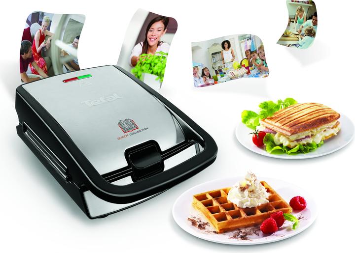 Produktbild Tefal Snack Collection inkl. 4 Platten (SW854D)