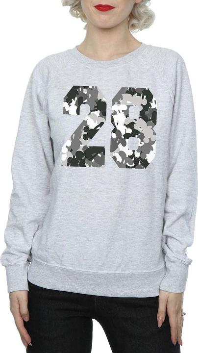 Actual product image Disney Womens/Ladies Mickey Mouse Pattern 28 Sweatshirt (M)