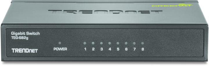 Produktbild Trendnet Switch 8 Port Gbit Desktop Metall (8 Ports)