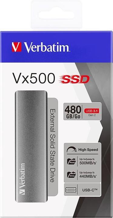 Productafbeelding Verbatim Vx500 (0.48 TB)