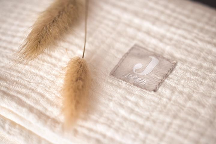 Actual product image Jollein Burp cloths Hydrophil Olive Green Ivory set of 4 (70 cm, 70 cm)