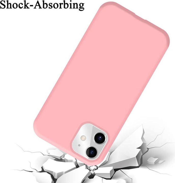 Actual product image Cadorabo TPU Liquid Silicone Case Cover (Apple iPhone 11)