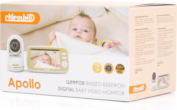 Produktbild Chipolino Baby-Video-Phone Apollo 5 Zoll (Babyphone mit Kamera, 300 m)