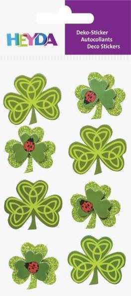 Produktbild Heyda Motivsticker Kleeblatt (8 Sticker)