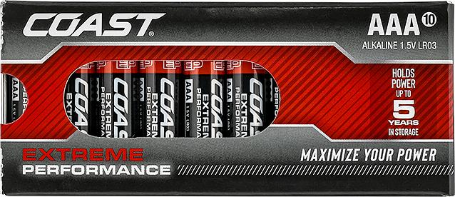 Image du produit Coast Extreme Performance (10 pcs, AAA)