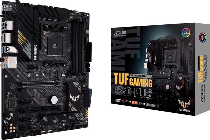 Productafbeelding ASUS TUF GAMING B550-PLUS (AM4, AMD B550, ATX)