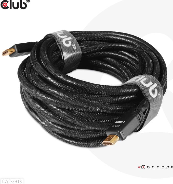 Produktbild Club 3D HDMI 2.0 4K60Hz RedMere-Kabel 10 m (10 m, HDMI, 2.0)