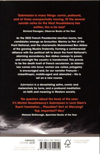 Produktbild Submission (Englisch, Michel Houellebecq, 2016)