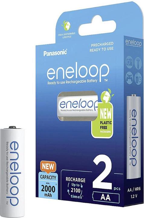 Immagine prodotto Panasonic eneloop (2 pz., AA, 1900 mAh)