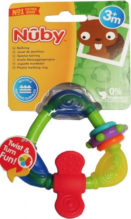 Actual product image Nuby Bite ring