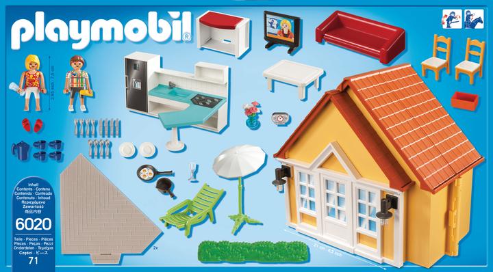 Produktbild Playmobil Aufklapp-Ferienhaus (6020, Playmobil Summer Fun)