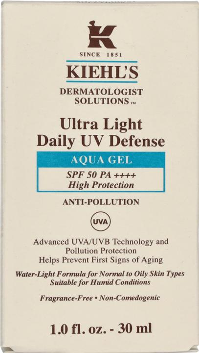 Produktbild Kiehl's Ultra Light UV Defense Aqua Gel Gel (Sonnencreme, SPF 25, 30 ml, 50 g)