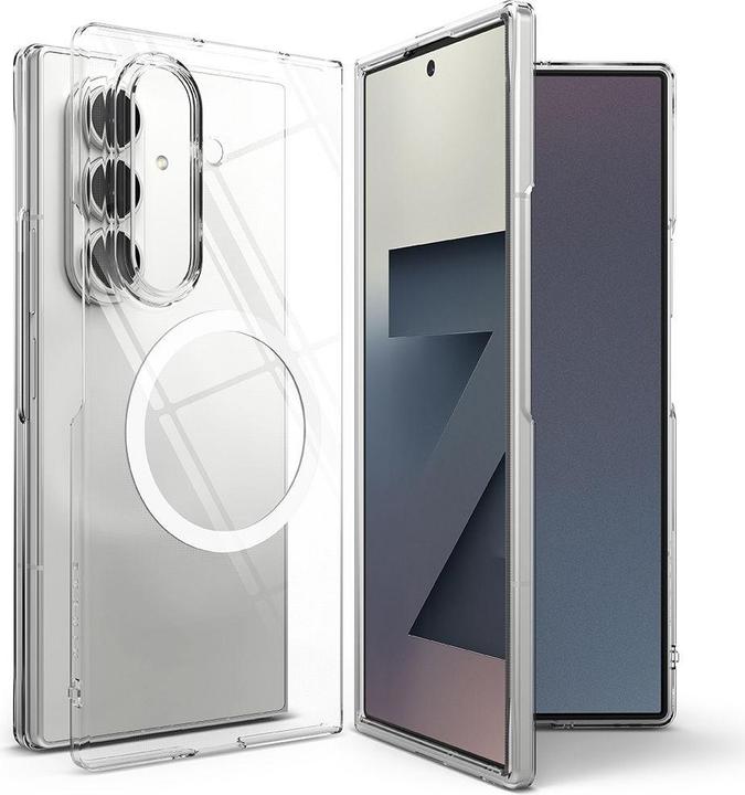 Ringke Slim Magnetic MagSafe Case für Samsung Galaxy Z Fold 7 - Transparent (Samsung Galaxy Z Fold7)