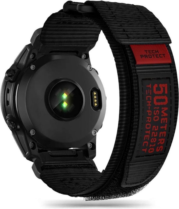 Produktbild Tech-Protect Scout Pro (26 mm, Textil, fenix 6X Pro, Garmin Fenix 3, Garmin Fenix 5X, Garmin Fenix 5X Plus, Garmin Fenix 6X, Garmin Fenix 7X)