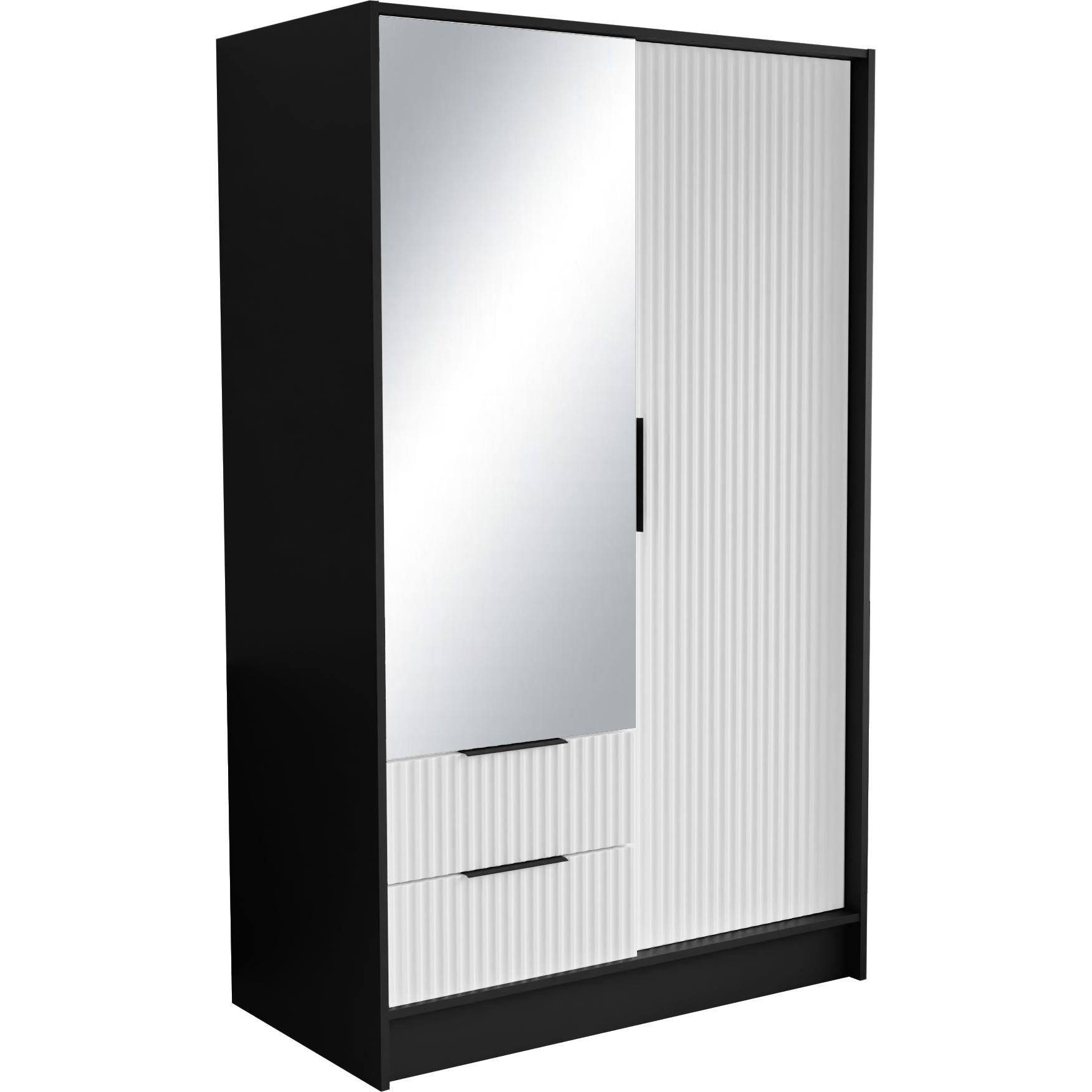 ADRK Furniture, Kleiderschrank, Schrank Norel 100 (51 x 51 x 100 cm)