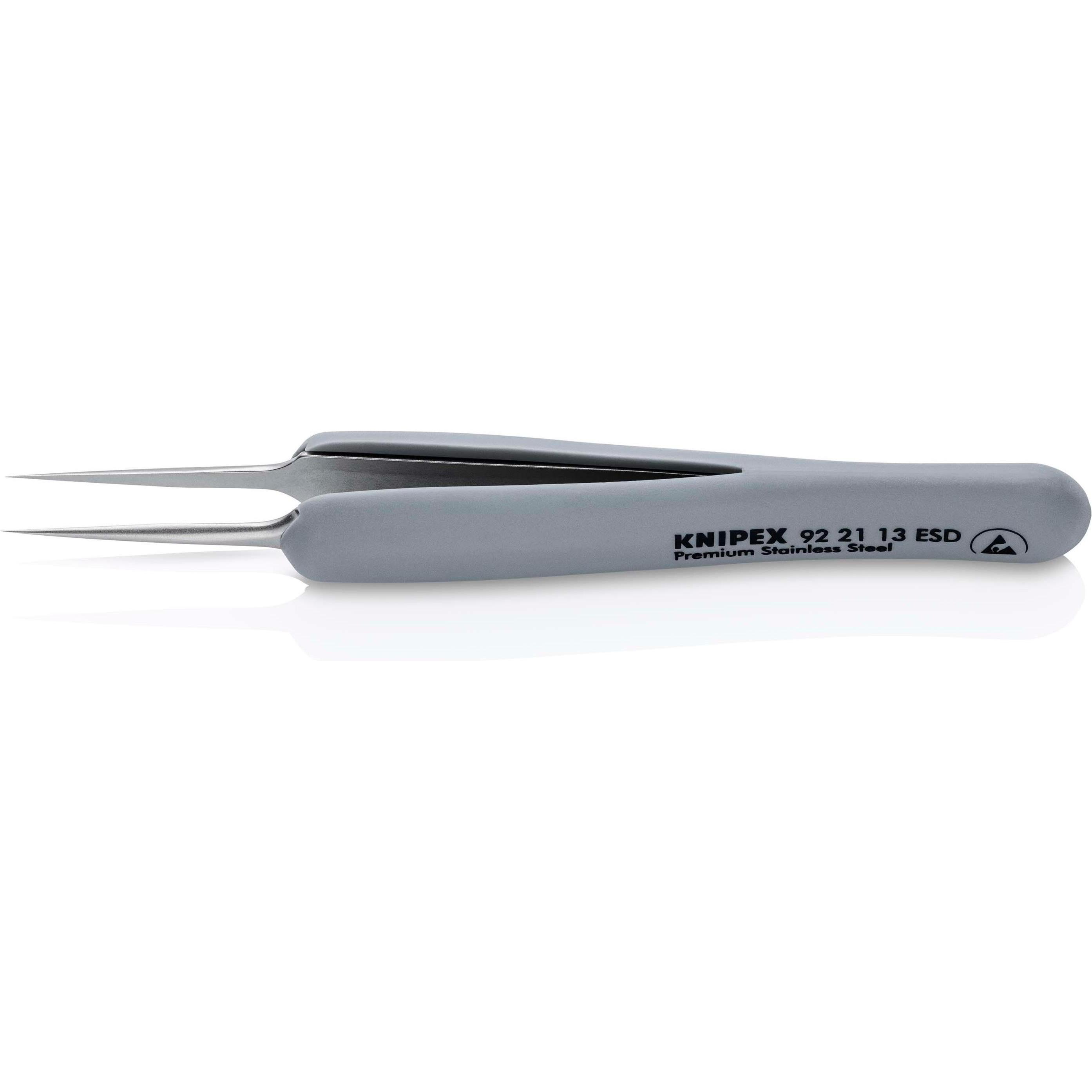 Knipex, Pinzette, Gummi-Pinzette ESD Edelstahl