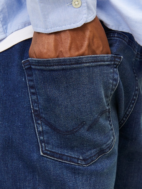Actual product image Jack & Jones Glenn Original AM 812 Plus Size Slim Fit Jeans (W42/L34)