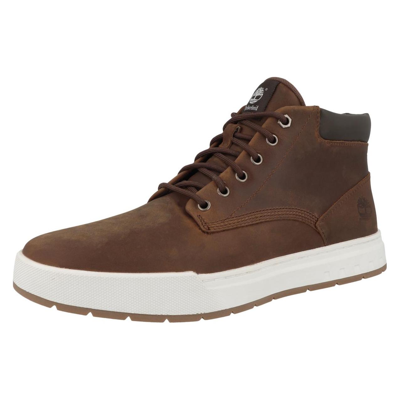 Timberland, Herren, Boots + Stiefel, Maple Grove Leather Chukka - 60997, Braun, (43)