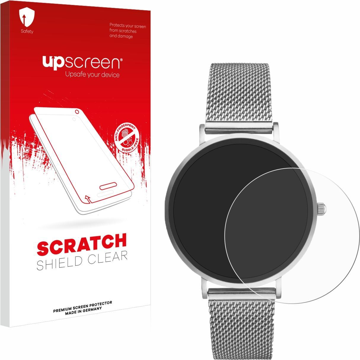 upscreen Schutzfolie Displayschutz Displayschutzfolie Folie Klar Transparent, Smartwatch Schutzfolie, Transparent