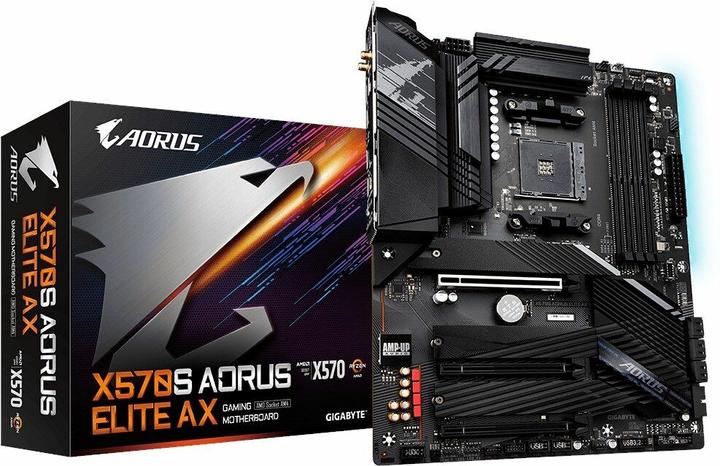 Produktbild Gigabyte MB X570S Aorus Elite AX X570 (AM4, AMD X570S, ATX)