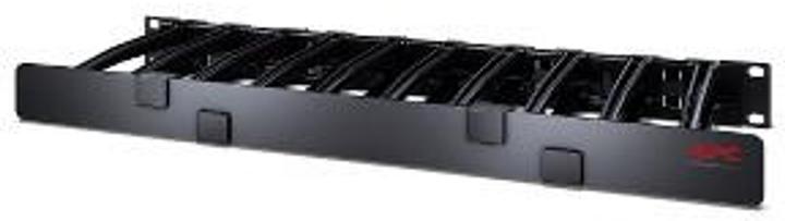 Actual product image APC 1U Horizontal Cable Manager Deep, Single Sided with Cover