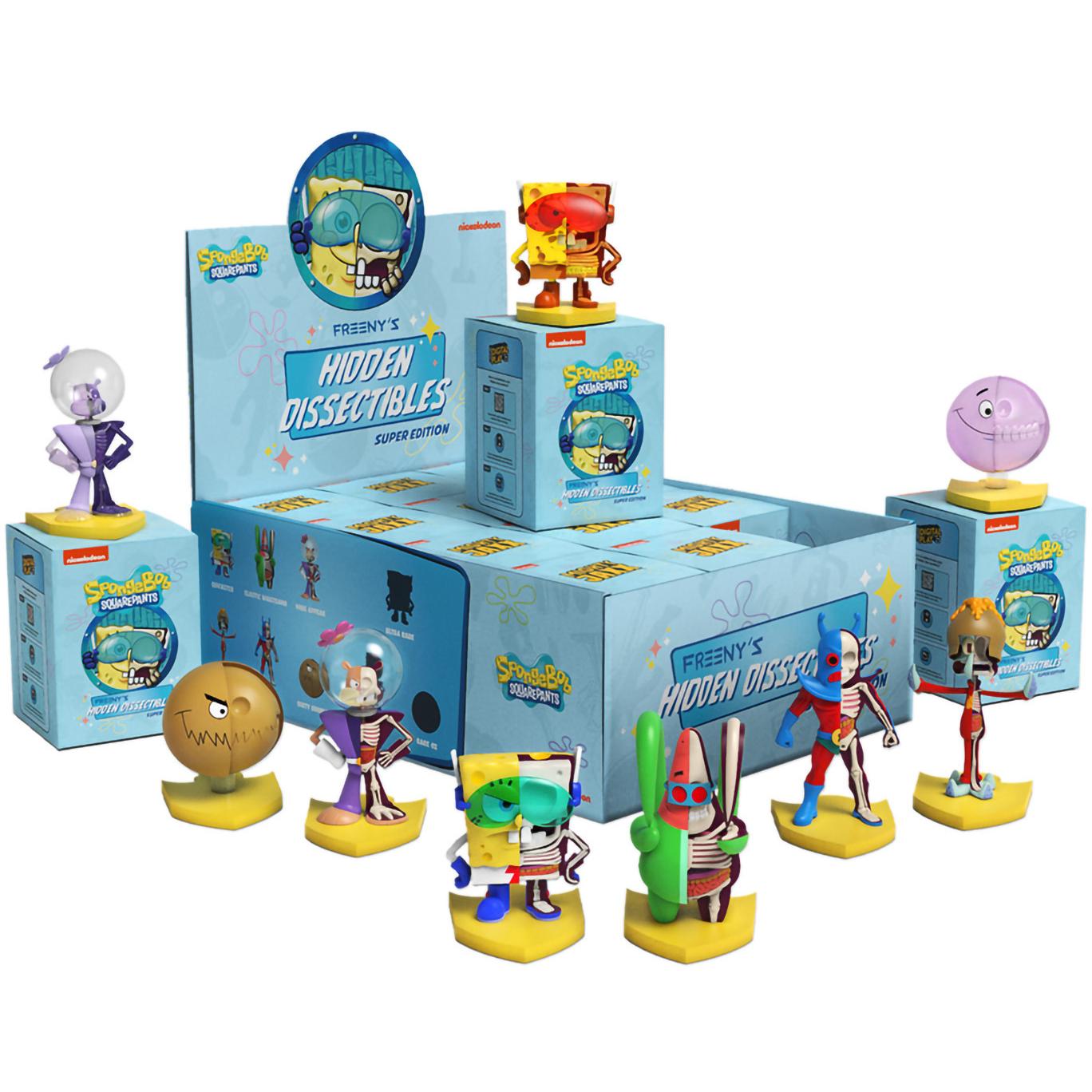 Mighty Jaxx Hidden Dissectibles: SpongeBob SquarePants Series 4 - Super Edition - assortiert